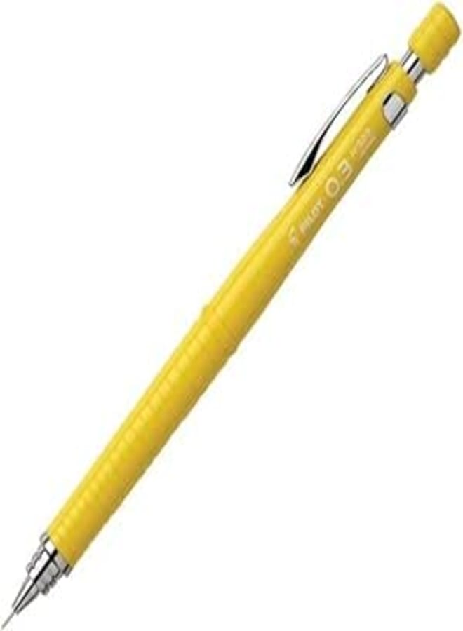 Pilot H-323 Refillable Mechanical Pencil 0.3 mm Yellow
